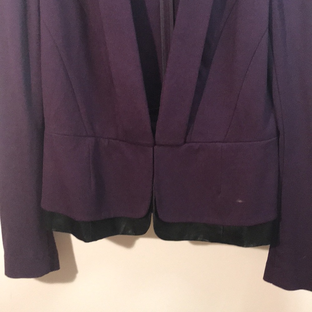 Deep purple stretch jacket - Picture 3 of 7